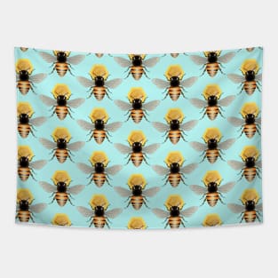 Honey Bees Pattern Tapestry