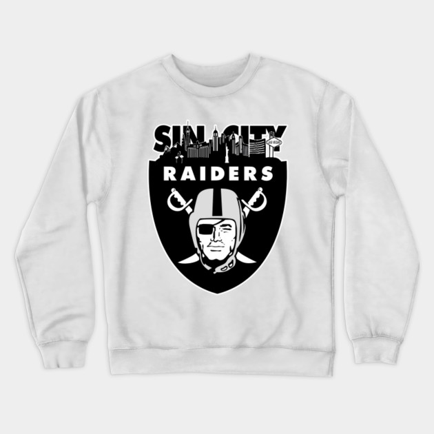 raiders crewneck sweatshirt