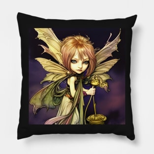 Inquisitive Pixie Pillow