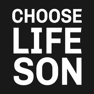 Rush - Choose Lifeson - Wham Style - White Text T-Shirt