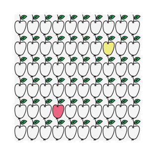 Funny pattern with apples T-Shirt