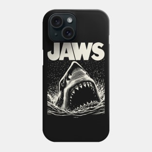 Jaws Logo Splash Phone Case