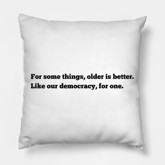 An Oldie But a Goodie Pillow by ConsideredInk