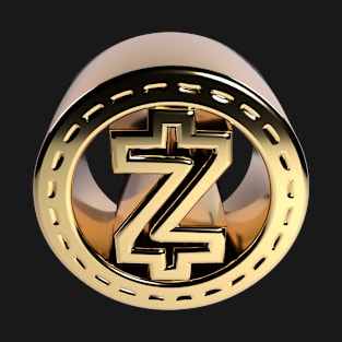 3D Zcash - Pbr-Metallic T-Shirt