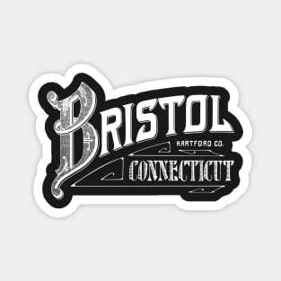 Vintage Bristol, CT Magnet