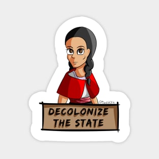 Decolonize the State - Ecuadorian Woman Magnet