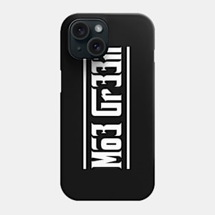 plain white logo Phone Case