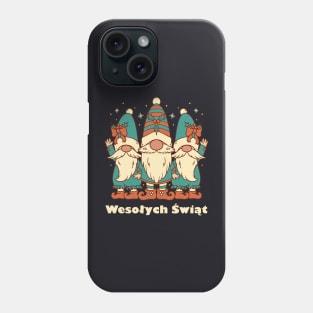 Merry Christmas in Polish Phone Case