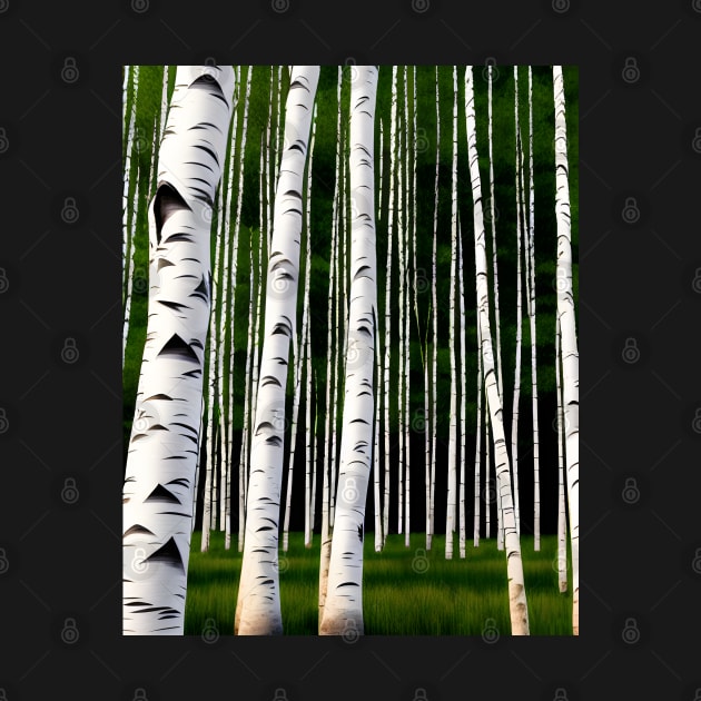 A Birch of Trees by cmpoetry