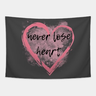 Never lose heart, best wishes Tapestry