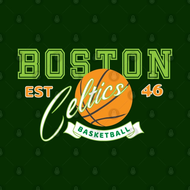 Boston Celtics Basketball by antarte