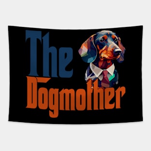 Dachshund Dog Mom Dogmother Dogs Mommy Rottie Tapestry