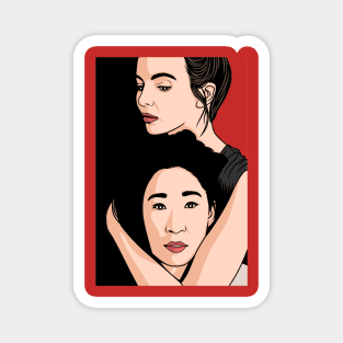 Killing Eve Pop Art Print Magnet