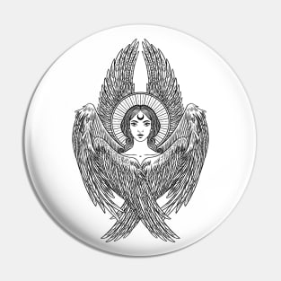 Seraphim Girl Pin