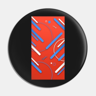 Abstract Lines Pin