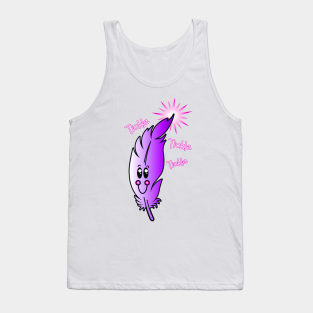 Cybertela Mens This Might Tickle Mustache Tank Top