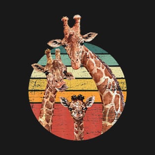 Animal Lover Family African Safari Giraffe T-Shirt