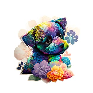 The T-SHIRT WITH PUPPY FROM FLOWERS That Wins Customers T-Shirt