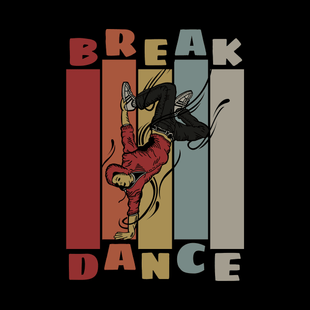 Breakdance Retro by ninarts