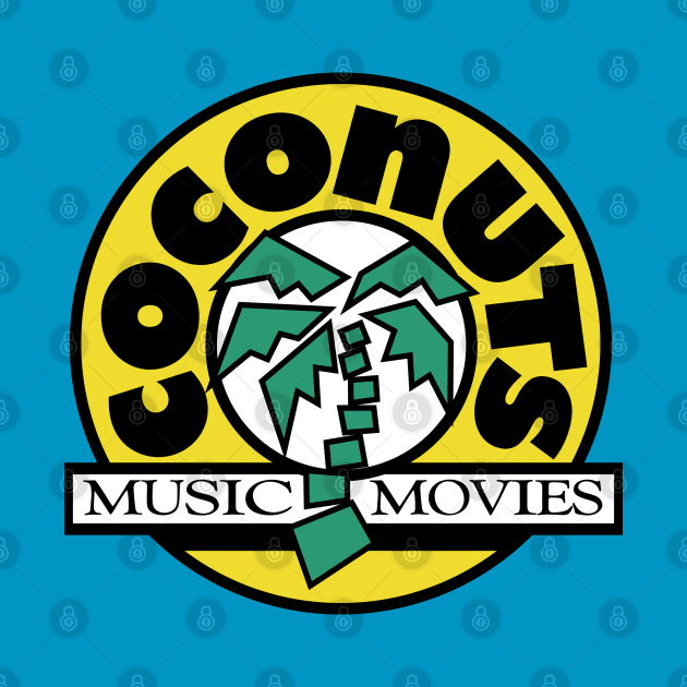 Coconuts Music & Movies Retro Store by carcinojen