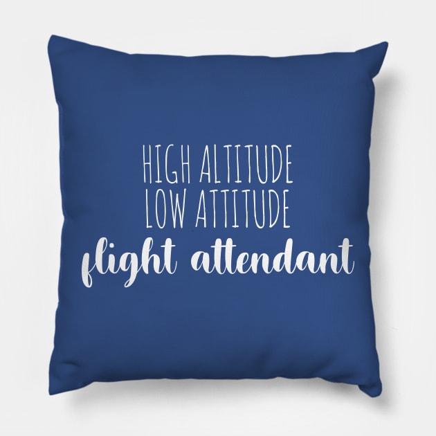 funny flight attendant Pillow by Shirts That Bangs