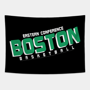 Boston basketball Tapestry