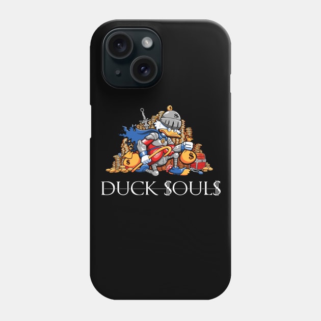 Duck Souls Remastered Phone Case by Coppi