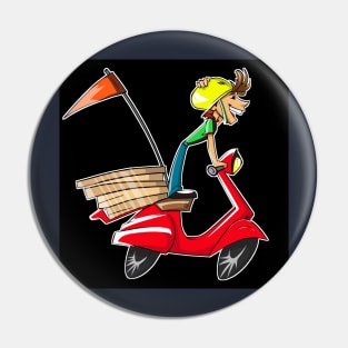 Delivery boy Pin