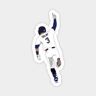 Chris Taylor Los Angeles Baseball Walk Off Home Run Magnet