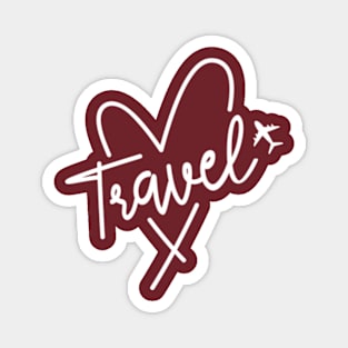 Travel Love Magnet