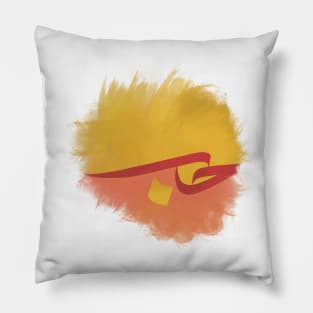 Acrylic Arabic Calligraphy of Love - حب Pillow