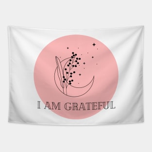 Affirmation Collection - I Am Grateful (Rose) Tapestry