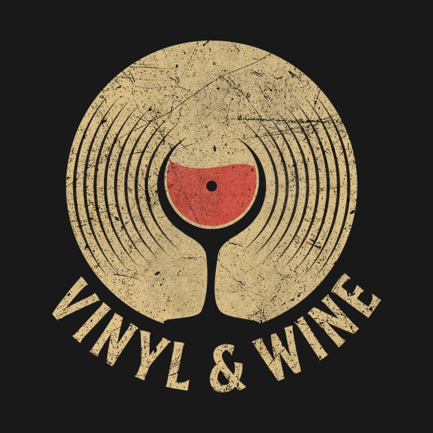 Vinyl Collector Wine Lover by All-About-Words