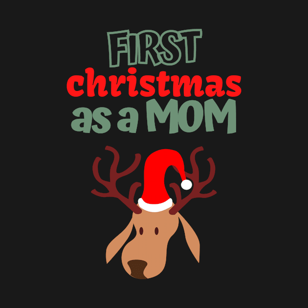 First christmas as a mom by the christmas shop