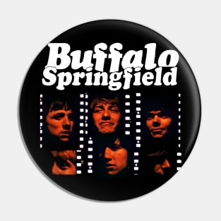 four buffalo Pin