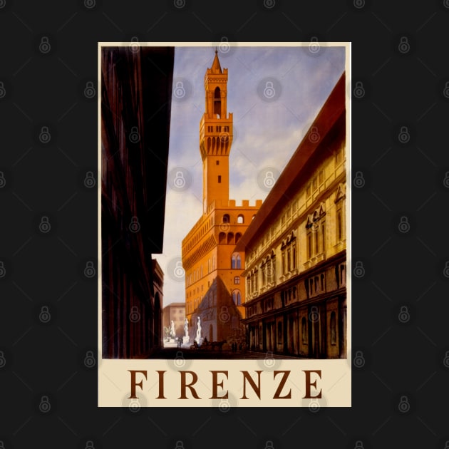 Florence - Firenze - Vintage Travel by Culturio