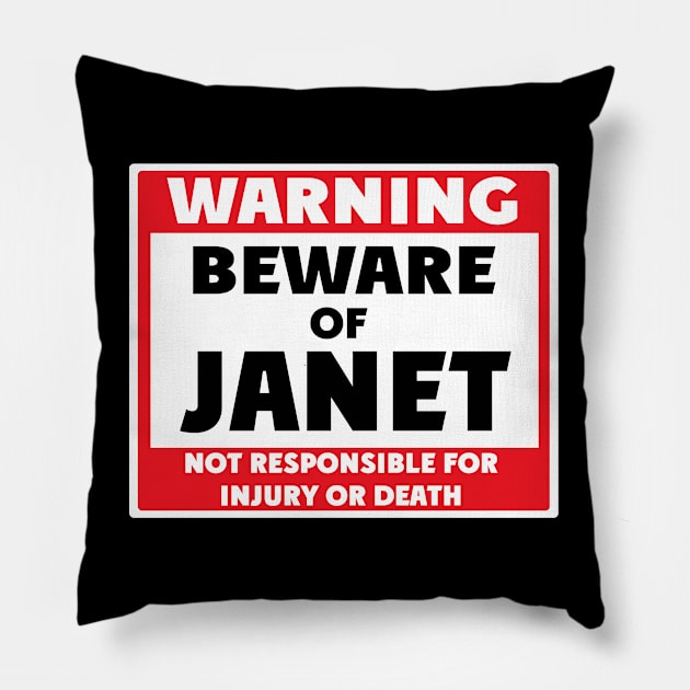 Beware of Janet Pillow by BjornCatssen