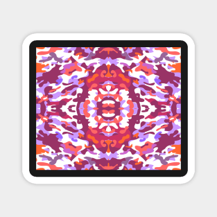 Colorful Abstract Pattern Magnet