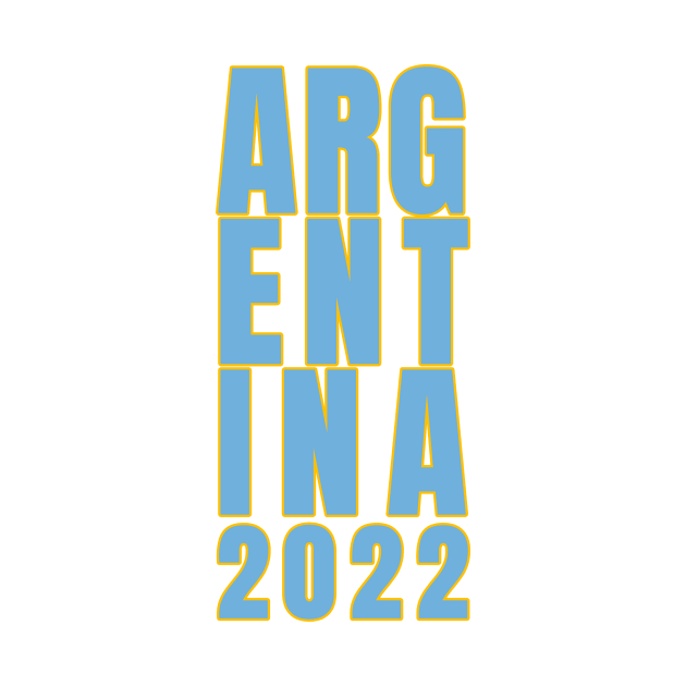 Argentina 2022 Football by tbajcer