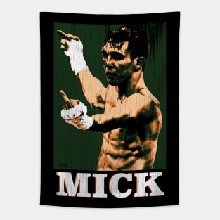 Mighty Mick Retro Graphic Tapestry