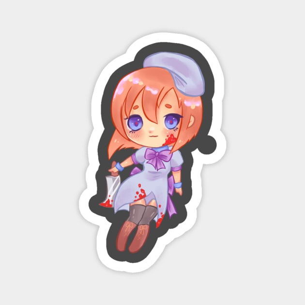 rena ryuugu chibi (b version) Magnet by essiethestrange