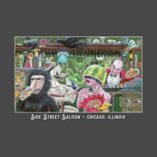 SideStreetSaloon-Art T-Shirt