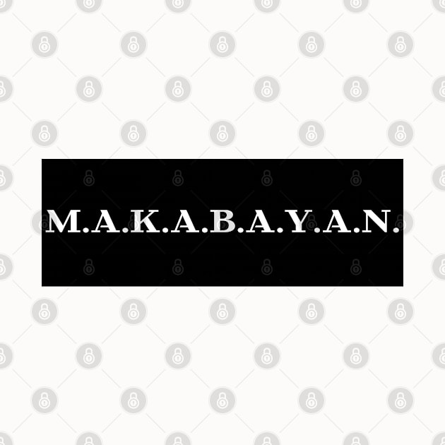 tagalog word - makabayan by CatheBelan