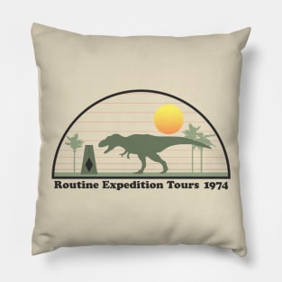 Routine Expedition Tours 1974 Pillow