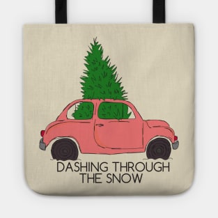 Dashing Through The Snow Tote