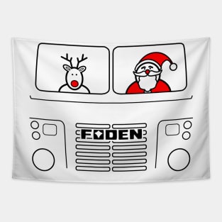 Foden S83 classic 1970s British lorry Christmas special edition Tapestry