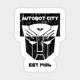 Autobot City 86 Magnet