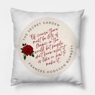 Secret Garden magic world Pillow