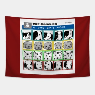 Beatles Beagles Album Tapestry