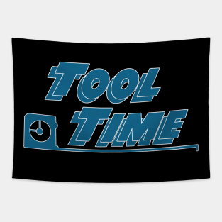 Tool Time Alpha OG Logo Tapestry